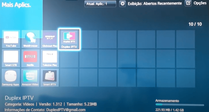 Duplex play Smart Samsung